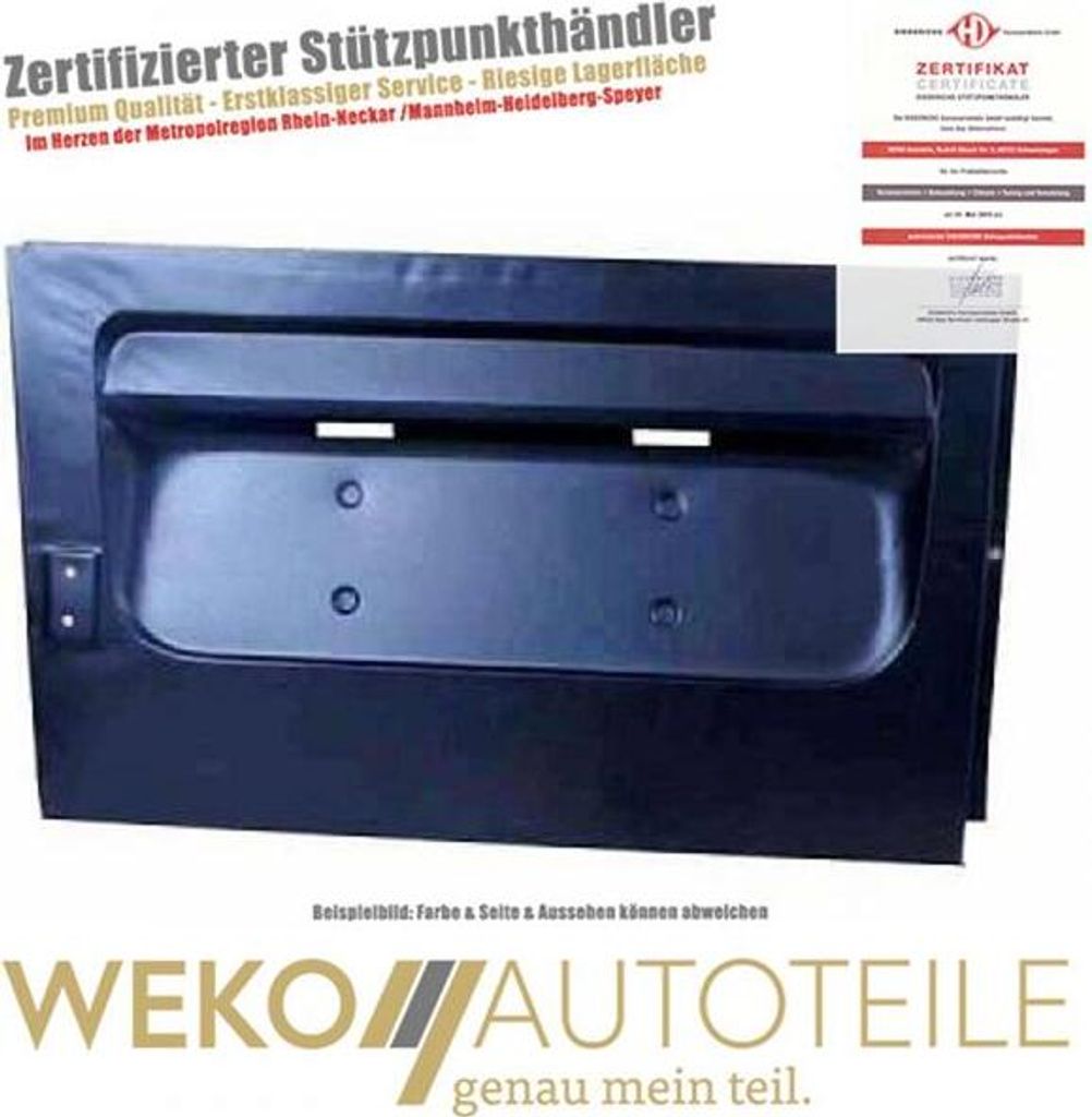 Hecktür links DIEDERICHS 9149621 für MERCEDES-BENZ