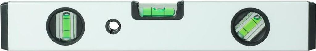 Leichte Aluminium Wasserwaage 30 cm mit horizontaler, vertikaler und 45 Grad Libelle