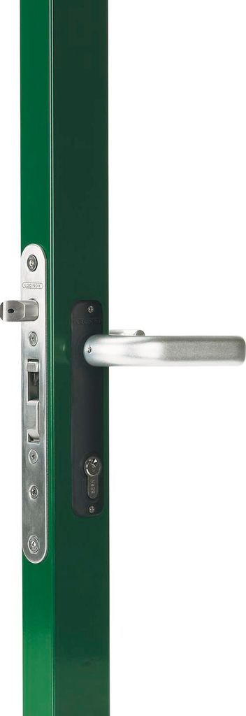 Locinox H-Metal Einsteckschloss 92/35 mm, komplett Edelstahl