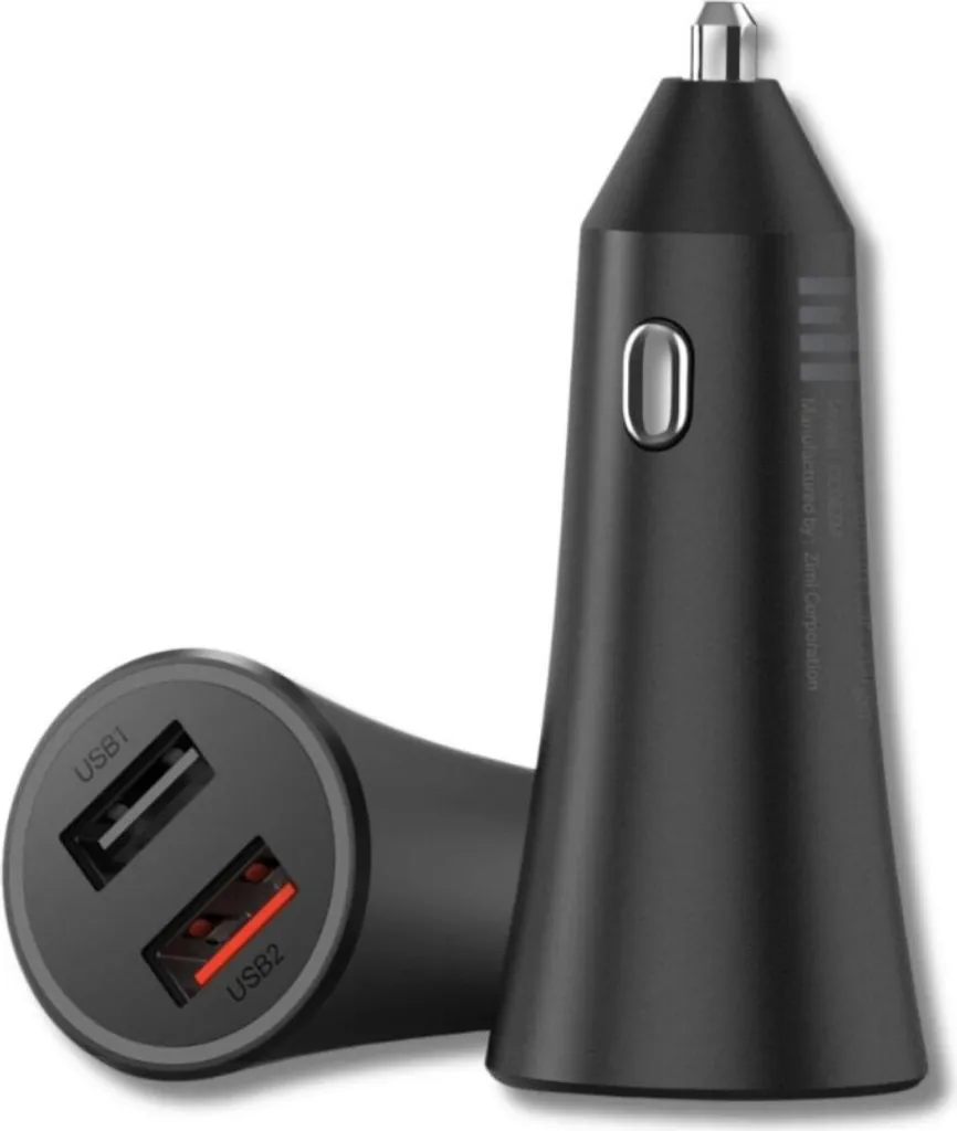 Xiaomi GDS4147GL Chargeur de Voiture 37W Double Port USB Rapide