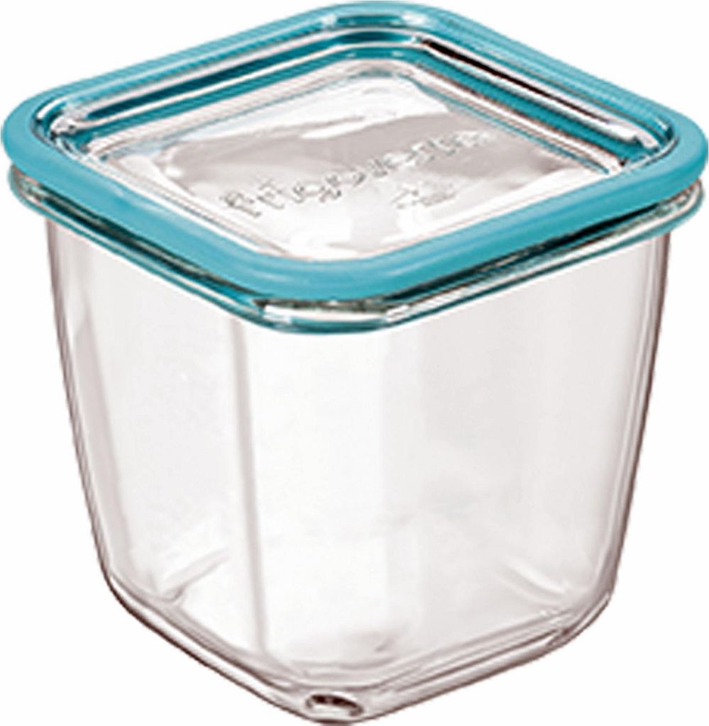 Frigoverre Future Box quadratisch 75cl mit Deckel - 12 Stück