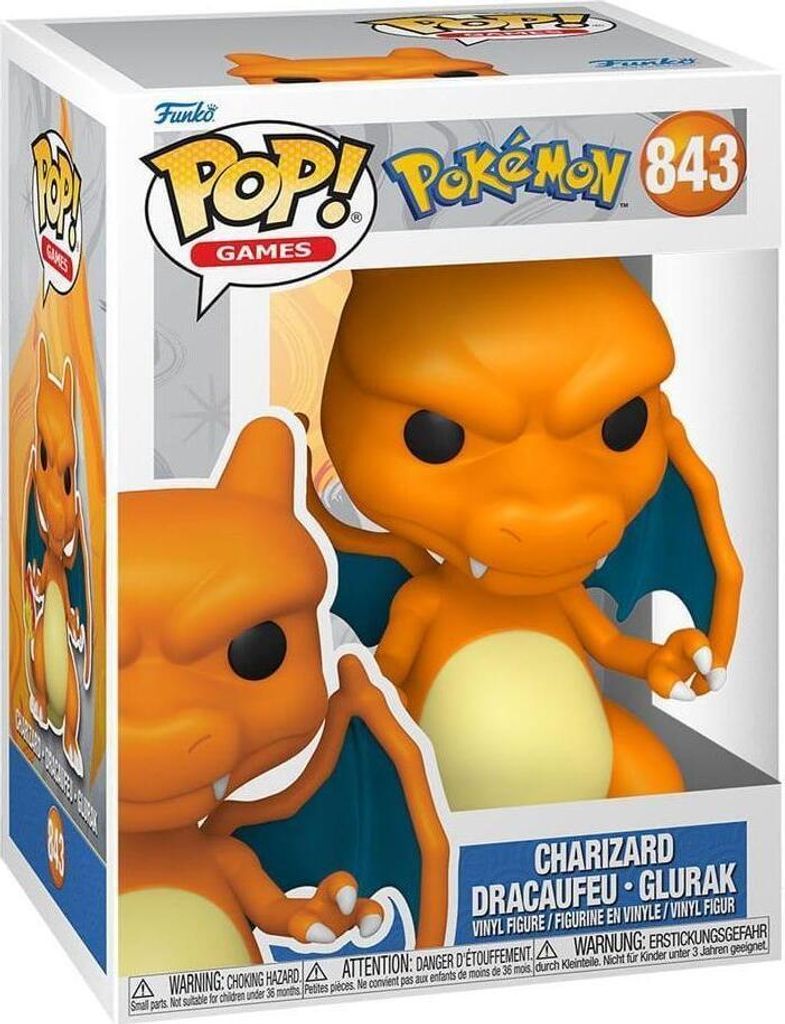 Pokémon - Charizard Dracaufeu Glurak 843  - Funko Pop! Vinyl Figur