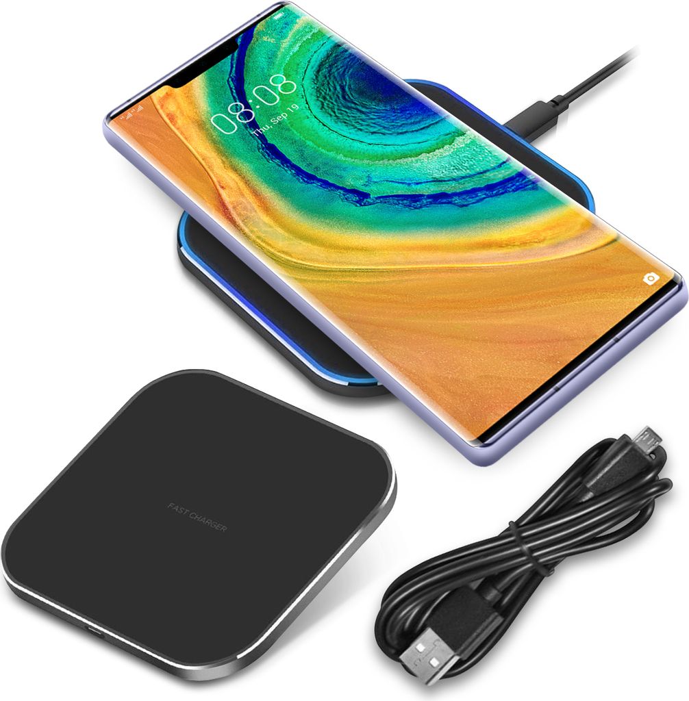 Induktives Schnell Ladegerät Huawei Mate 20 Pro / 30 Pro / Produktbild 