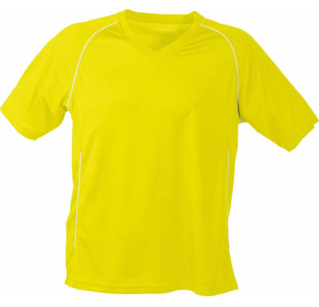 James and Nicholson - "Team" T-Shirt für Herren/Damen Uni LT2270 (XXL) (Gelb/Schwarz)