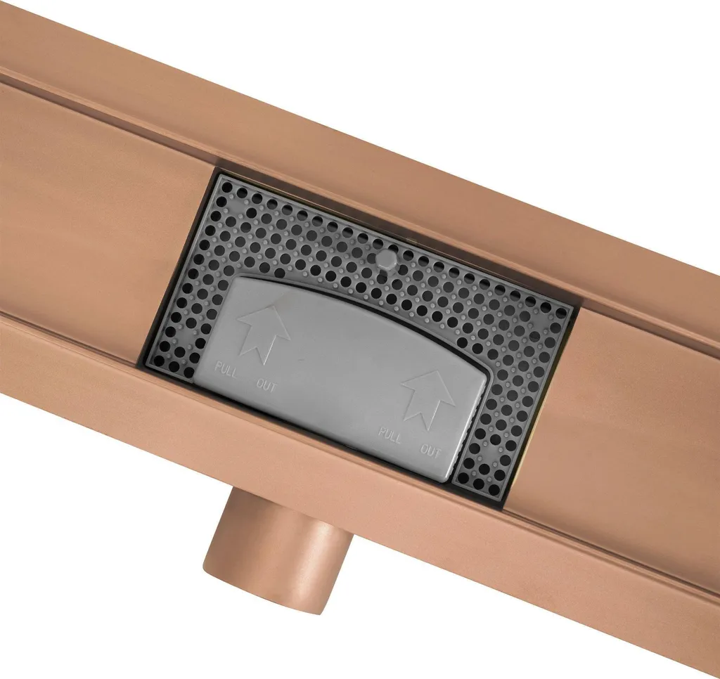 Scarico Lineare REA NEOX 60 Brush Copper - 3