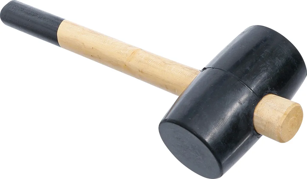 Maillet robuste en caoutchouc 600 g tête 64 mm avec manche haute pression