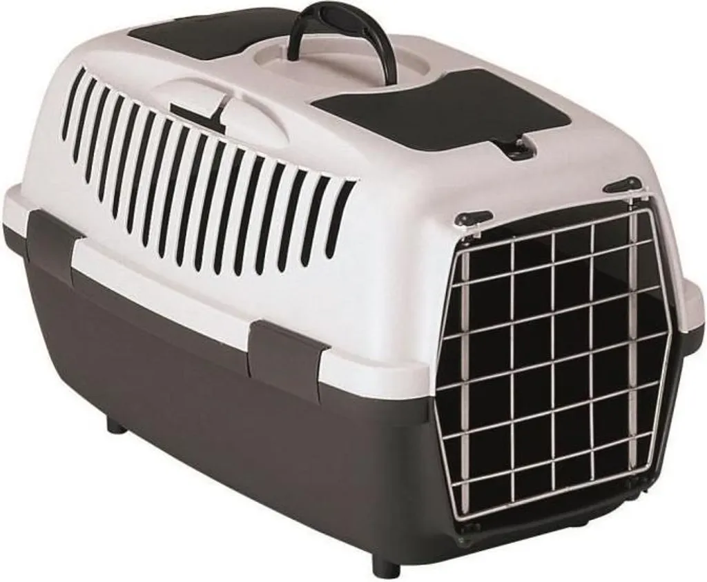 Trasportino Stefanplast Gulliver 3 Grigio 61x40x38 cm per Cani e Gatti