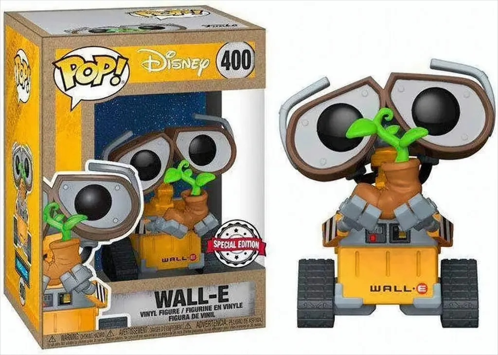 Cadeau Disney Wall-E Figurine Pop Journée de la Terre pour Fan Pixar
