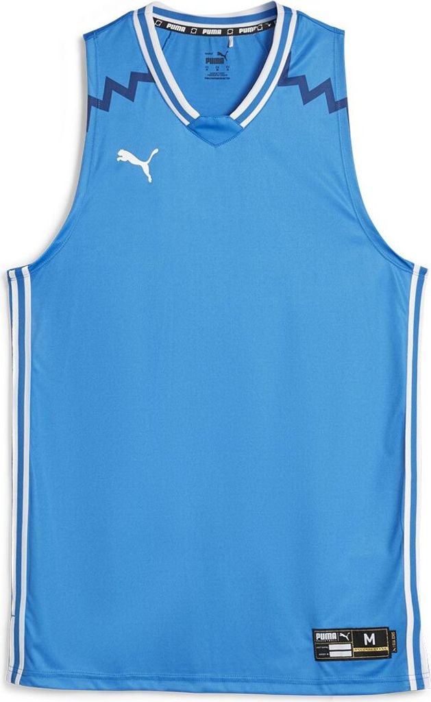 Puma Hoops Team Game Jersey - blau, Größe:M Produktbild 