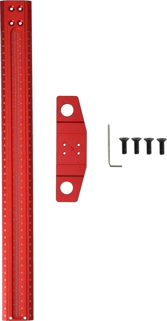 Guide de marquage de 400 mm avec règle en T pour atelier de verre