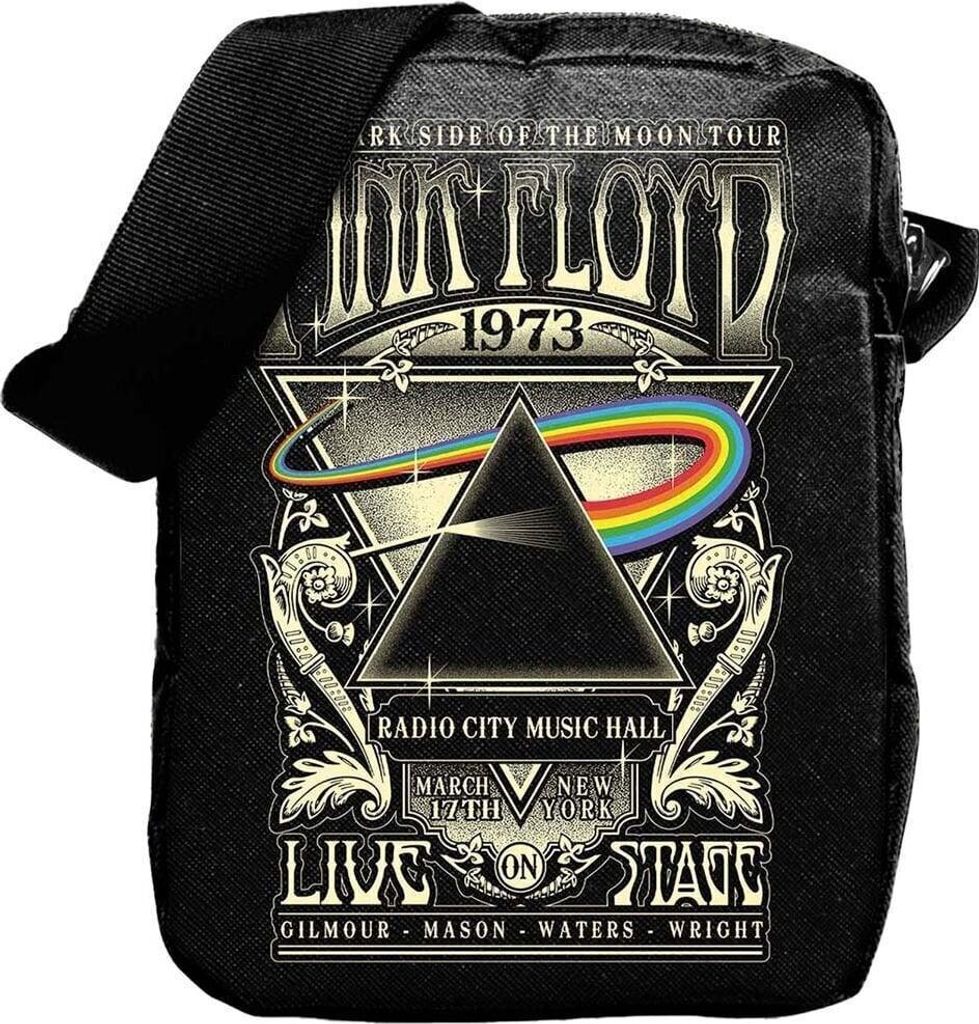 Pink Floyd 1973 Live Crossbody Tasche Black