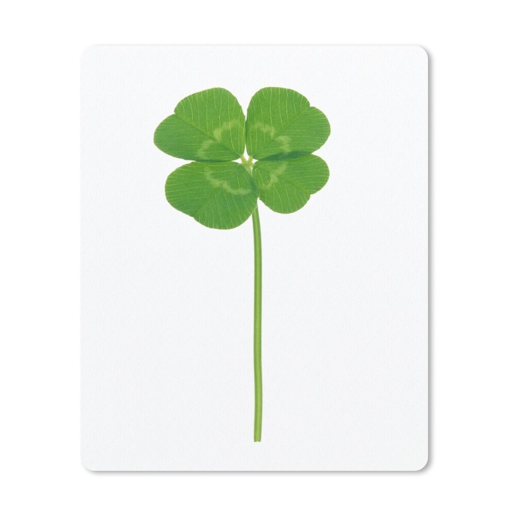 MuchoWow Mauspad Mousepad Vierblättriges Kleeblatt 30x40 cm - Mousepads - Maus Mat - Pad - Mausunterlage - Mausmatten