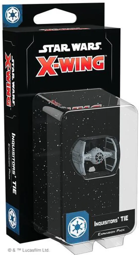 Vaisseau TIE Inquisiteurs Star Wars X-Wing figurine articulée et V2