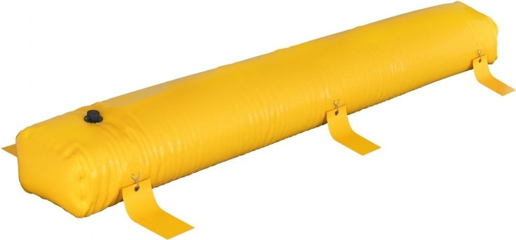 Hydrobarriere - Hochwasserbarriere - 12' Länge x 12" Höhe - Wasserumleitungsschutz