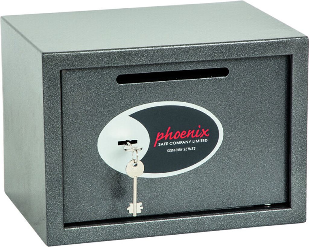 Phoenix Vela Home & Office SS0802K Größe 2 Sicherheitstresor mit Schlüsselschloss