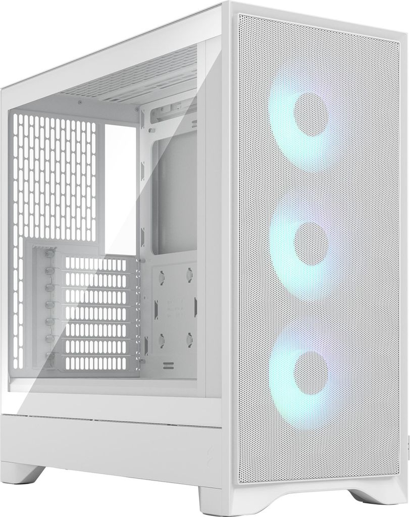 Fractal Design Pop 2 Air White TG RGB, Tower-Gehäuse, (Tempered Glass)