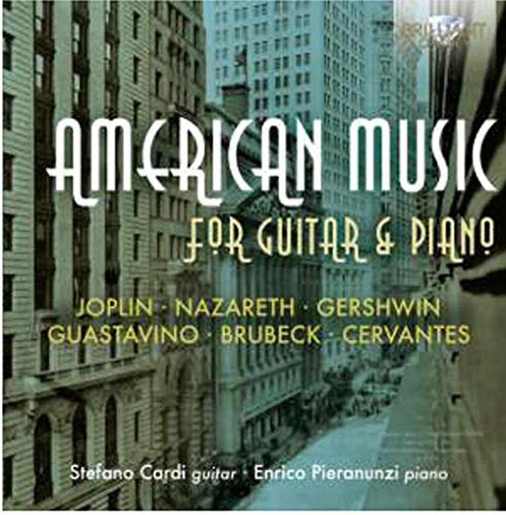 Enrico Pieranunzi Stefano Cardi - Amerikanische Musik für Gitarre & Klavier CD