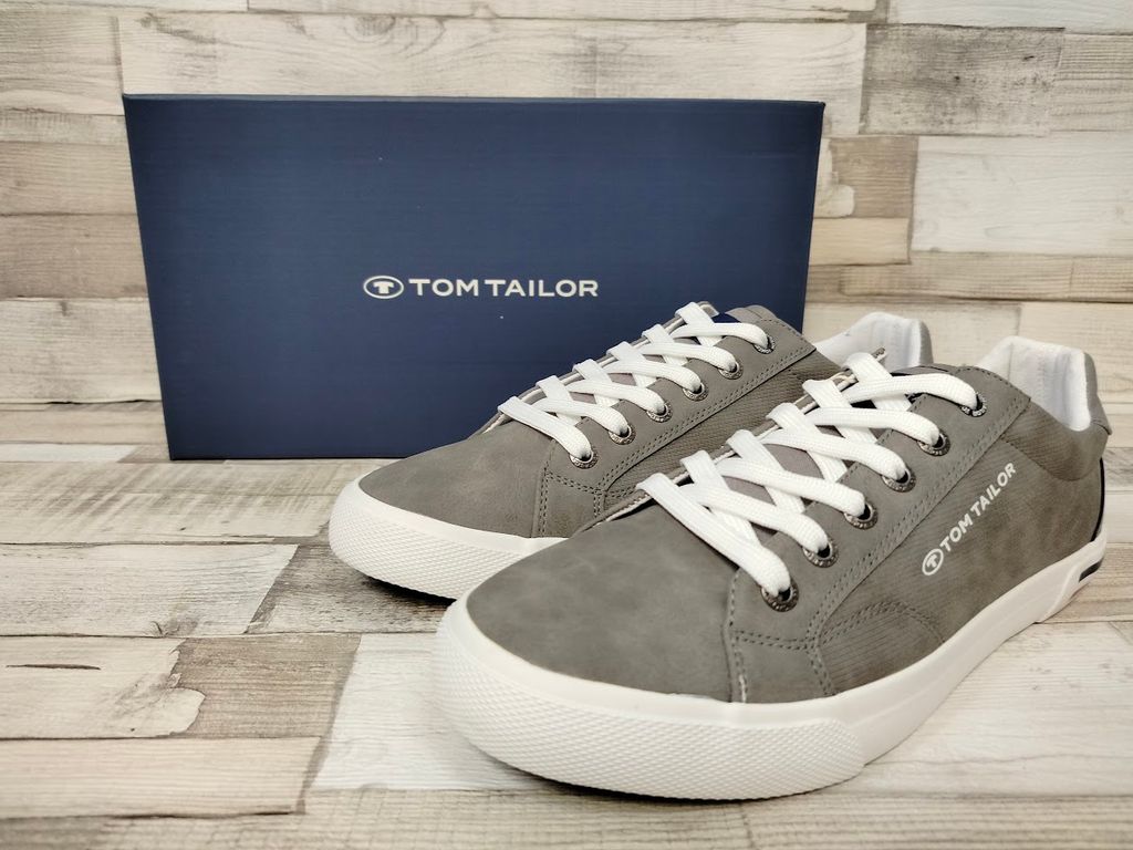 Tom Tailor Herren Sneaker grau EUR 45