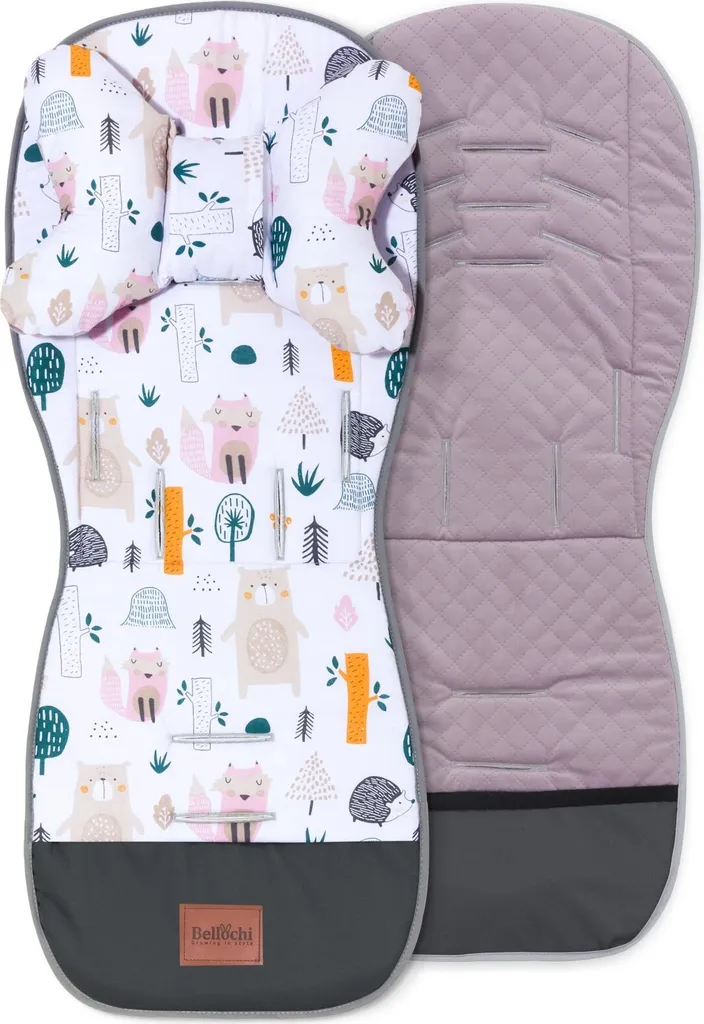 Set d'Été pour Poussette avec Assise Respirante et Coussin Ergonomique