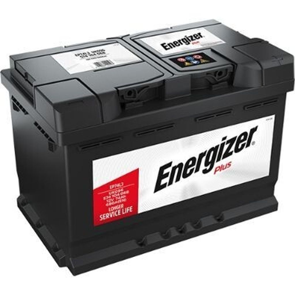 Energizer Plus EP74-L3, 74 Ah, 12 V, 680 A, Auto, Produktbild 