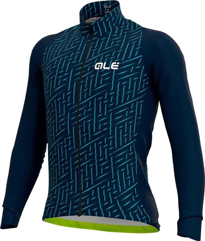 Ale Green Bolt Langarm-trikot Blau M Mann Blau M