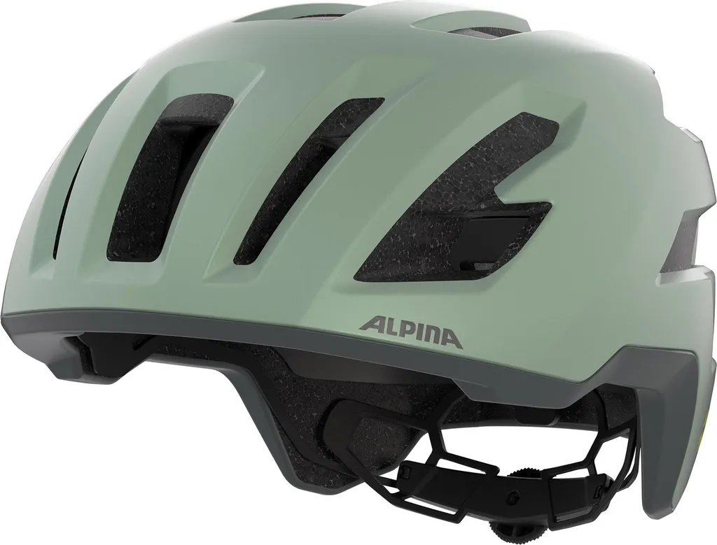 Casque ALPINA TAUNUS GRAVEL MIPS Blanc Papillon Brillant Taille 59