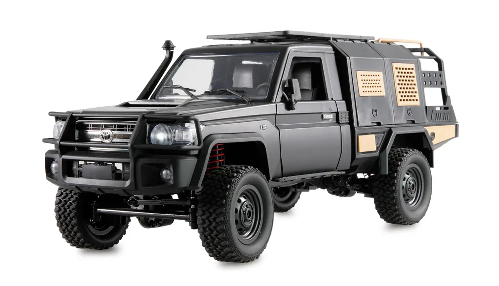 Véhicule RC Tout-Terrain Toyota Land Cruiser 1:12 pour Randonnée et Trial