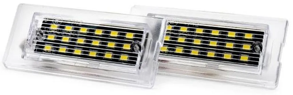 Remplacer Éclairage Plaque Jaune BMW X3 E83 par LED Blanche Puissante