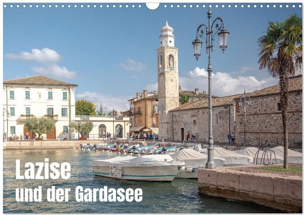 Lazise und der Gardasee (Wandkalender 2026 DIN A3 quer), CALVENDO Monatskalender