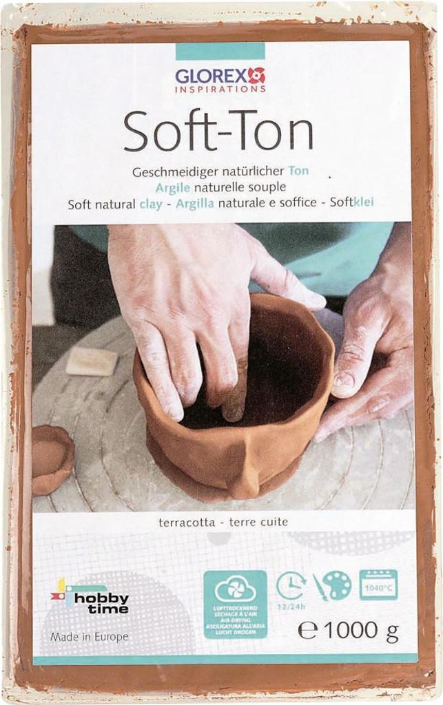 GLOREX 68075237, Töpfer-Set für Kinder, Terrakotta, 1 Produktbild 
