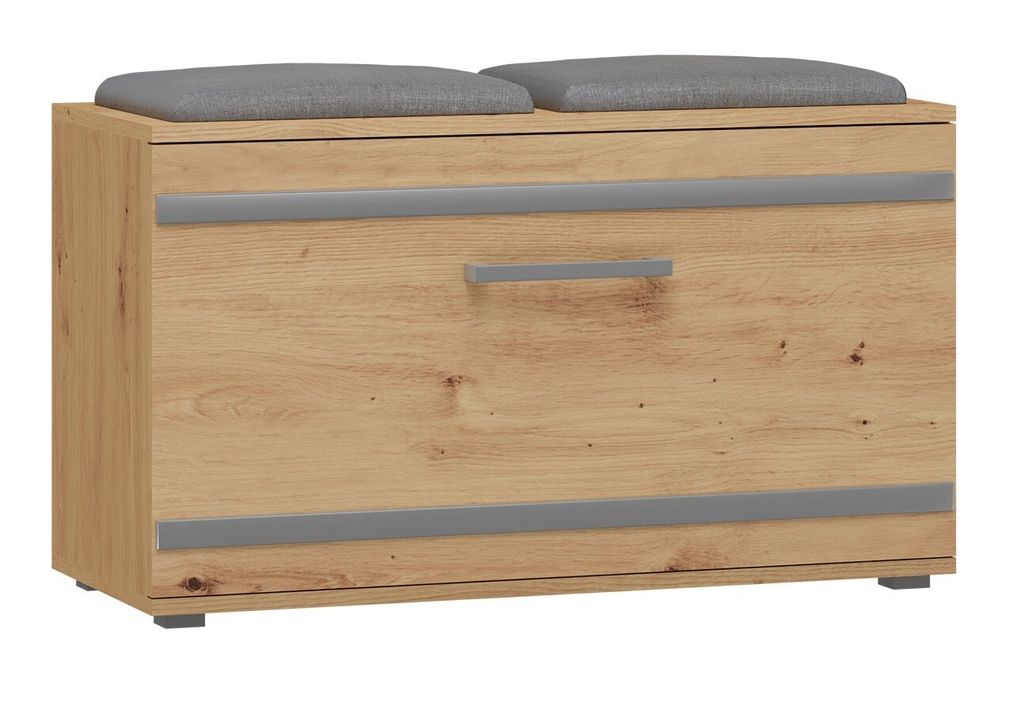 Opal Schuhschrank Artisan Eiche Sitz 4 Regale Für Flur Für Schuhe