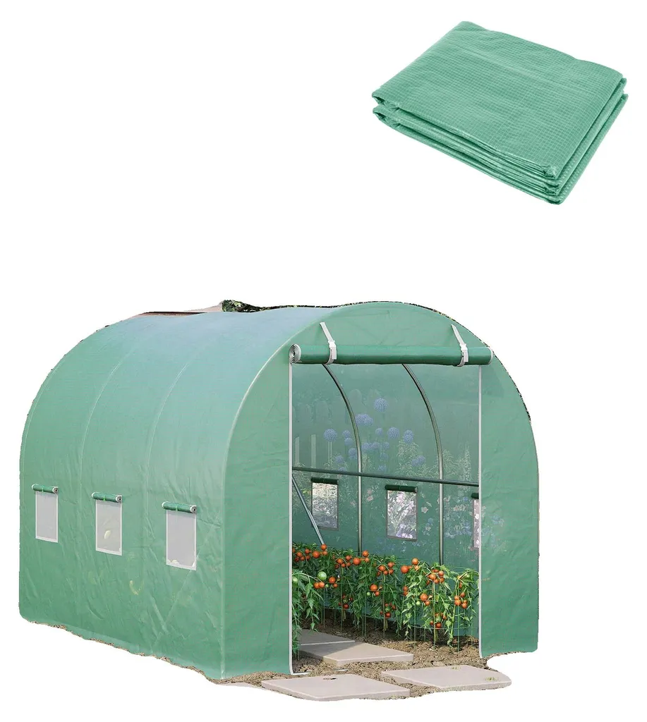 Couverture pour serre tunnel potager 3x2m protection intempéries
