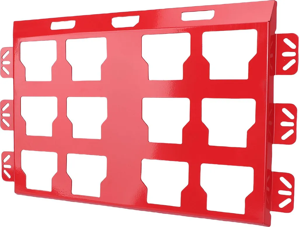 Support mural acier pour boîte à outils, solution rangement 100 lb - 9