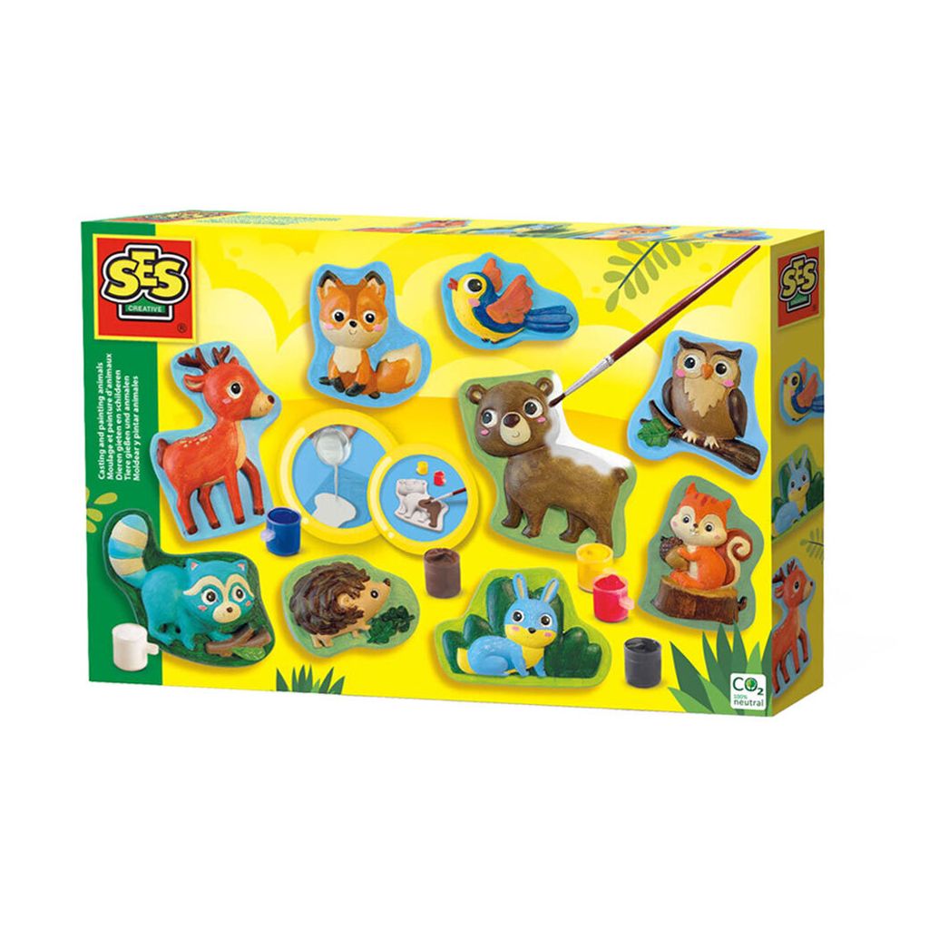 SES Coulage et peinture - Animaux de la forêt Image du produit 