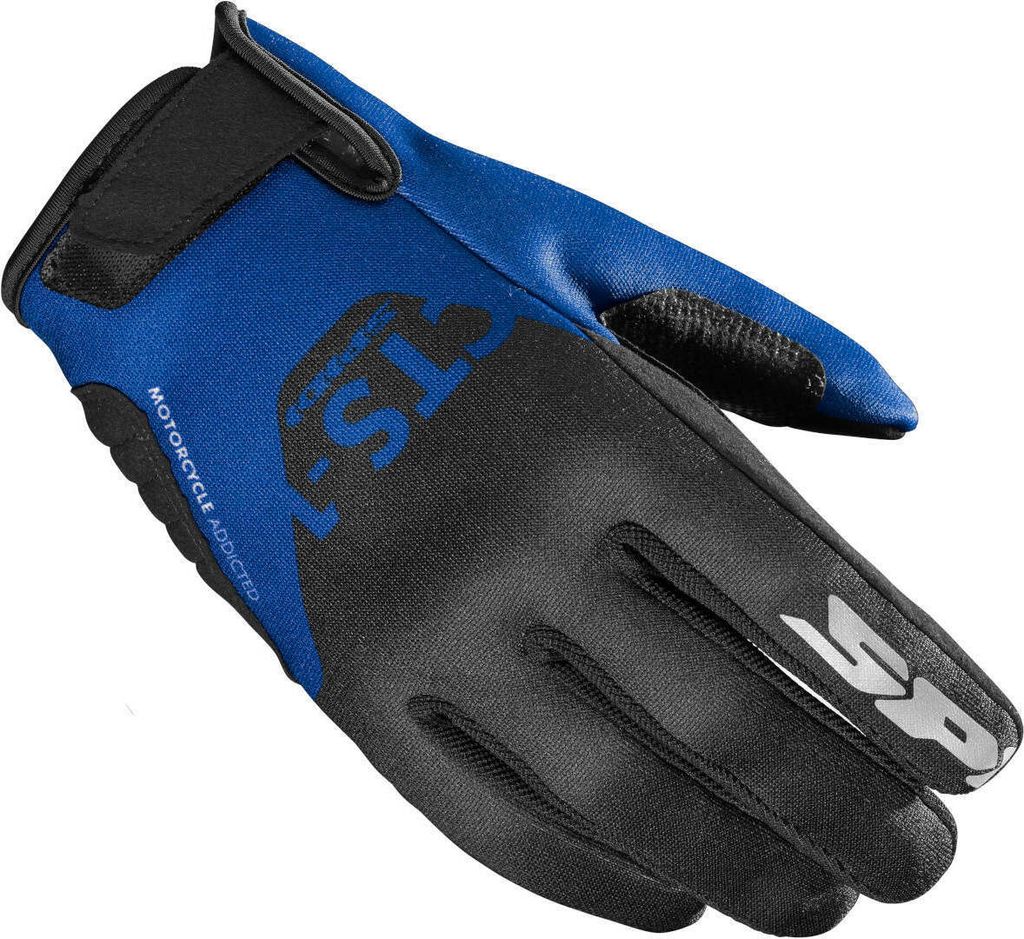 Spidi CTS-1 K3 Motorradhandschuhe Farbe: Schwarz/Blau, Grösse: M