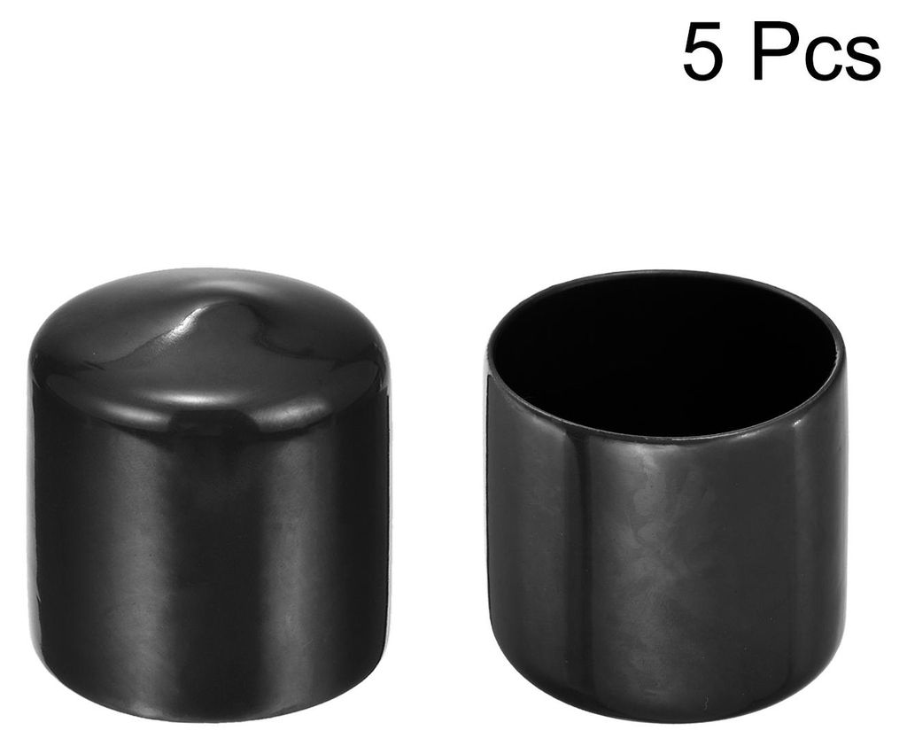 5 Stš¹ck Gummi Endkappen 41 mm Kunststoffkappe Gummikappen Schutzkappen Abdeckung Fu?kappen fš¹r Stuhlbeine Tischbeine Schrauben Bolzen Gewinde...