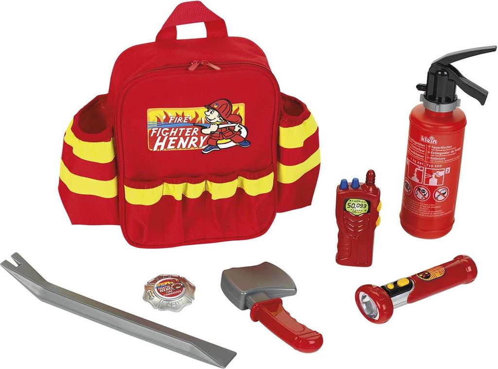 Klein Feuerwehr-Rucksack  8900 - Theo Klein 8900 - Obrázok produktu 2