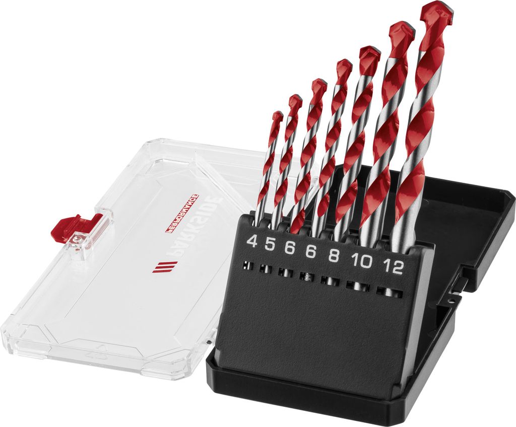 PARKSIDE PERFORMANCE® PBSP 3 A1 (Mehrzweckbohrer 7 tlg.) Produktbild 