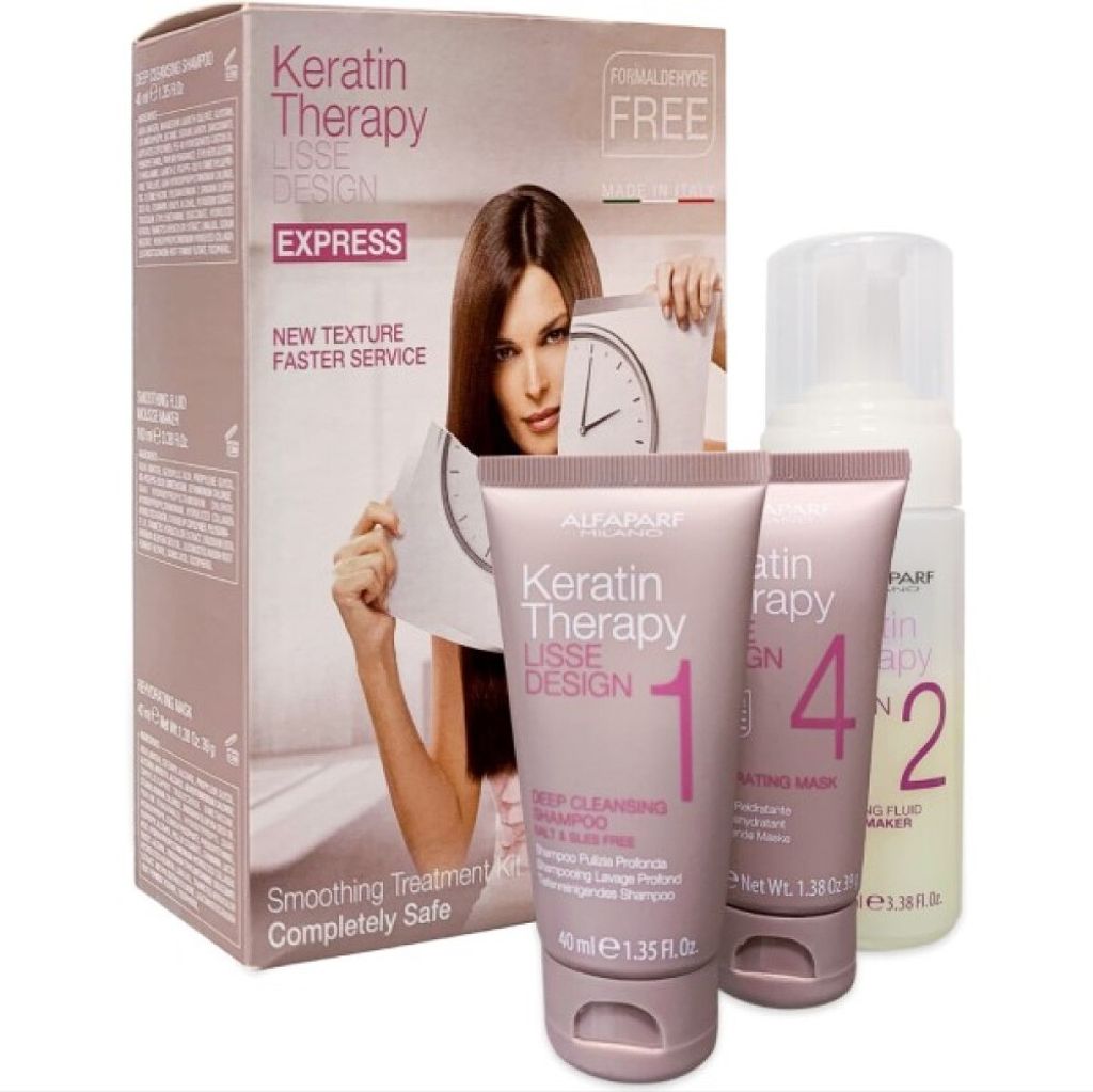Alfaparf Milano Lisse Design Keratin Therapy Set zur Produktbild 3