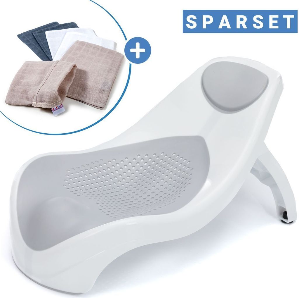 Fillikid Baby-Badewannensitz Delfin mit ergonomischer