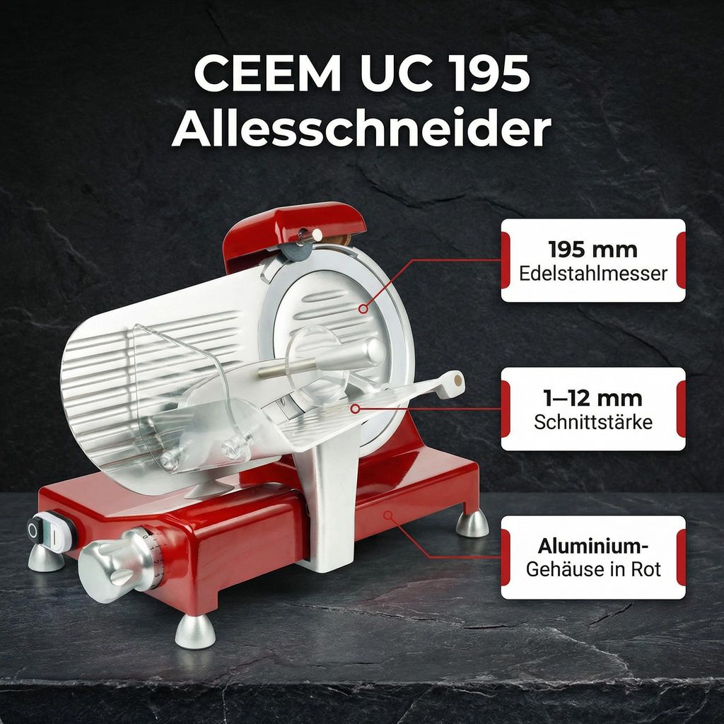 CEEM UC 195 Allesschneider Produktbild 