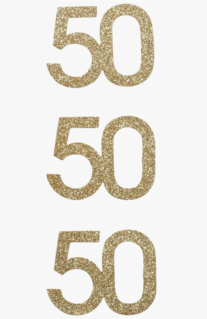 Lot de 50 stickers chiffres Heyda StickerMix 203780741 pour loisirs créatifs