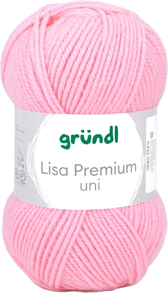 Wolle Lisa, 50g, 133m Rosé Produktbild 