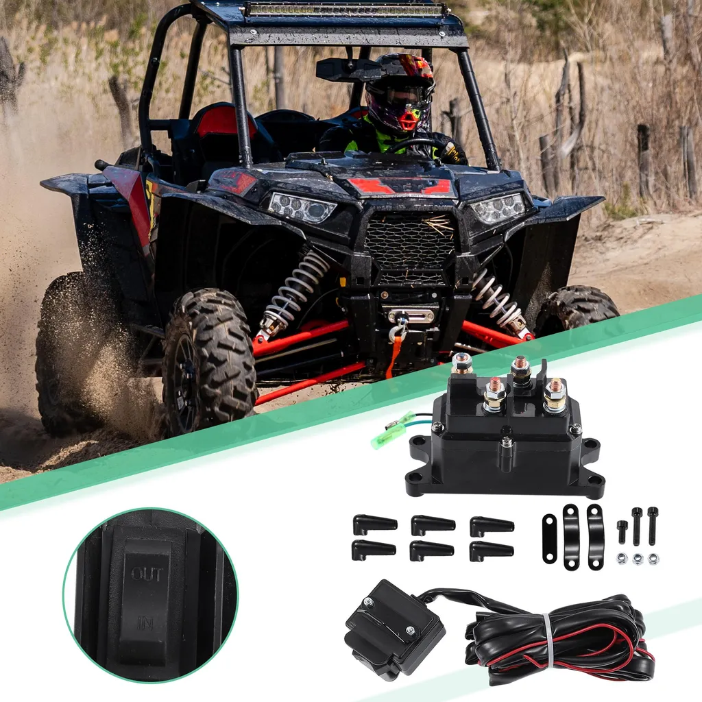 Relais Contacteur Polaris 2875714 avec Commande au Pouce Haute Qualité