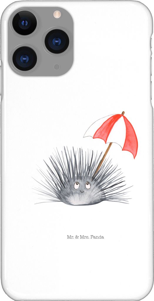 Mr. & Mrs. Panda Iphone 11 Pro Handyhülle Seeigel - Weiß - Geschenk, Achtsamkeit, Selbstakzeptanz, Lebe, Premium Kunststoff, Selbstliebe, Leben, ...