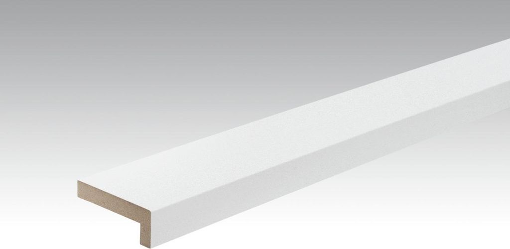 MEISTER Winkelabdeckleiste 2380 x 22 x 60 mm 20097 White pearl