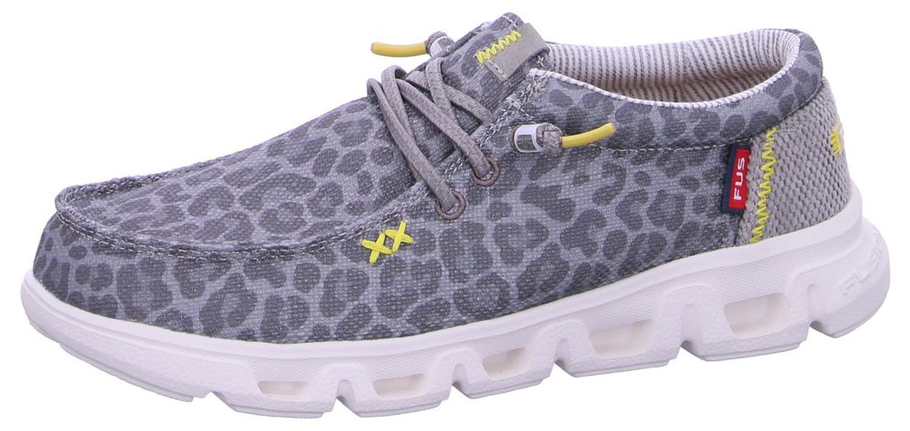 Fusion Leinenschuh Grau