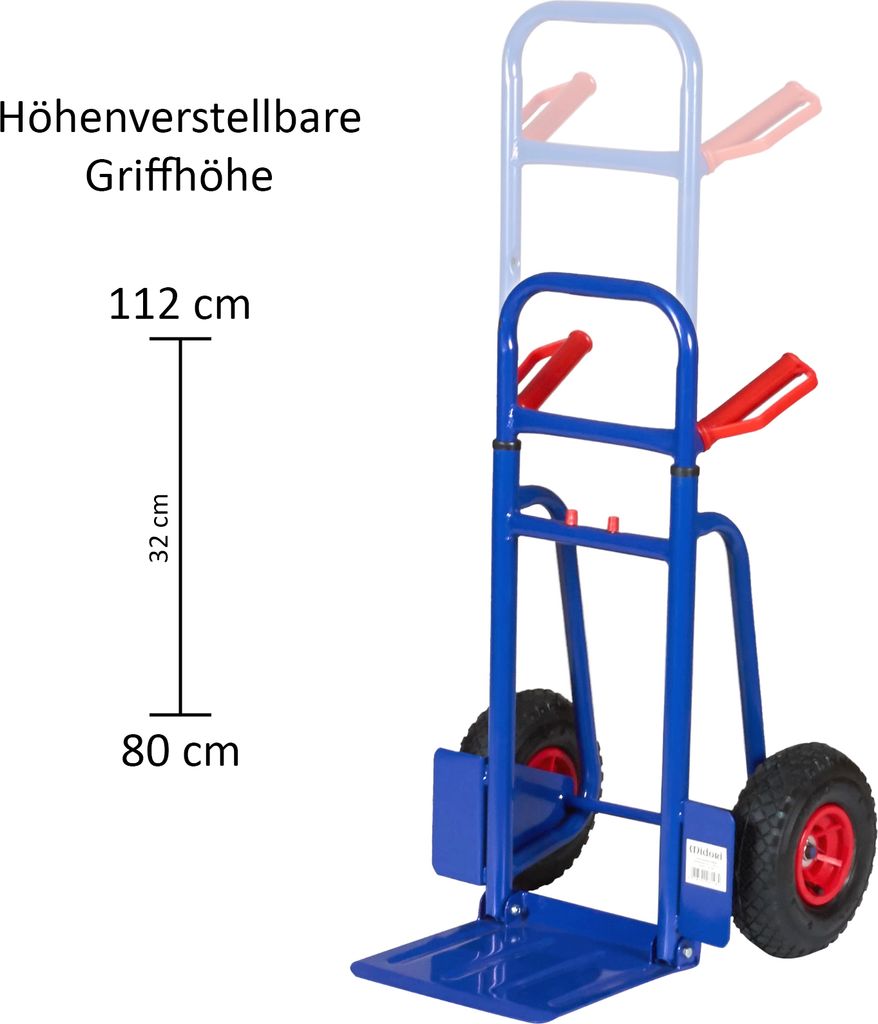 PROFI Sackkarre von Midori Stapelkarre Sackkarre Produktbild 7