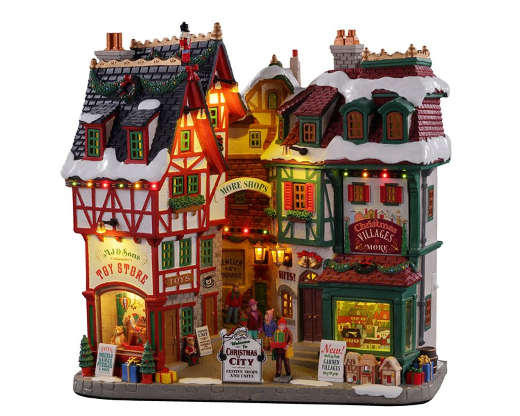 Città di Natale b/o (4,5v) Casa di Natale Immagine del prodotto 