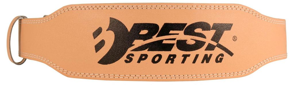 Best Sporting Gewichthebergürtel, Büffelleder, hellbraun Produktbild 
